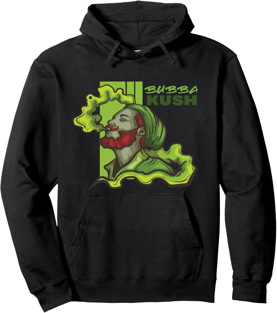 Kush Green Gras Geschenk Marihuana Pullover Hoodie
