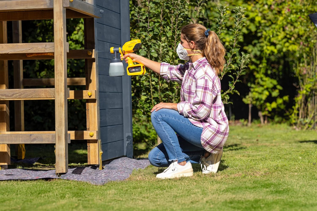 WAGNER Akku-Farbsprühsystem Wood&amp;Metal Sprayer W250 18 V (Akku und Ladegerät sind Nicht IM LIEFERUMF