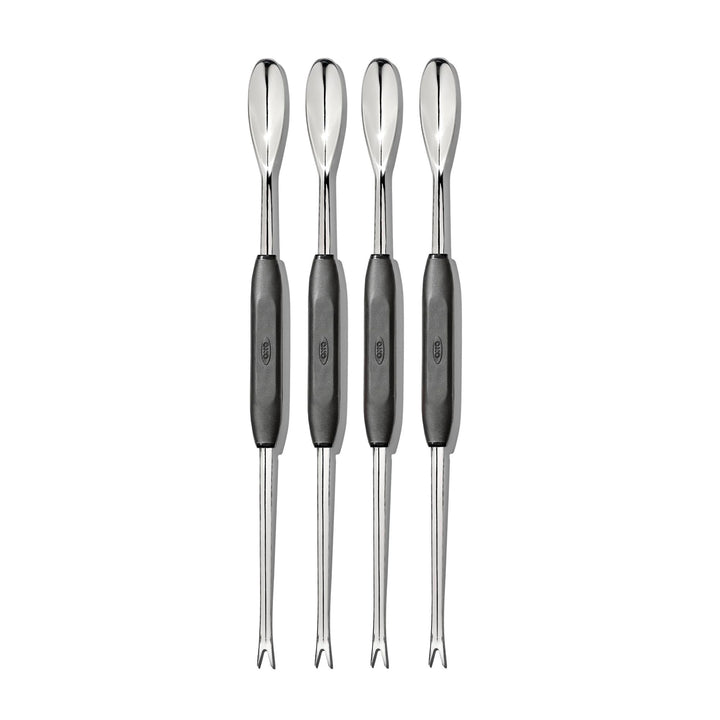 OXO Good Grips 4er-Pack Meeresfrüchtegabeln Meeresfrüchte-Picke, Meeresfrüchte-Picke