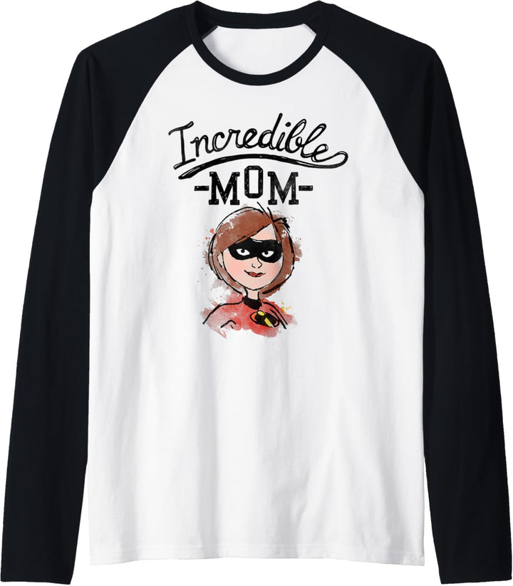 Disney Pixar Incredibles 2 Elastigirl Incredible Mom Raglan
