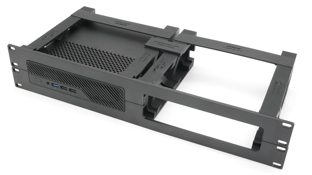 Rack Mount for 2 MiniSforum MS-01/MS-A1/MS-A2/MS-R1 19inch 2U dual-Mount