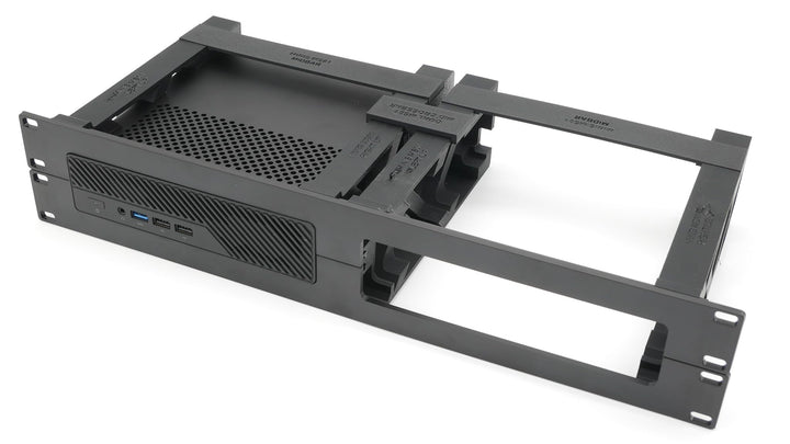 Rack Mount for 2 MiniSforum MS-01/MS-A1/MS-A2/MS-R1 19inch 2U dual-Mount