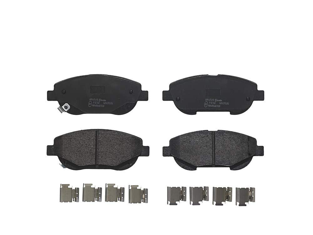 Brembo P83148 Vordere Bremsbeläge, Anzahl 4