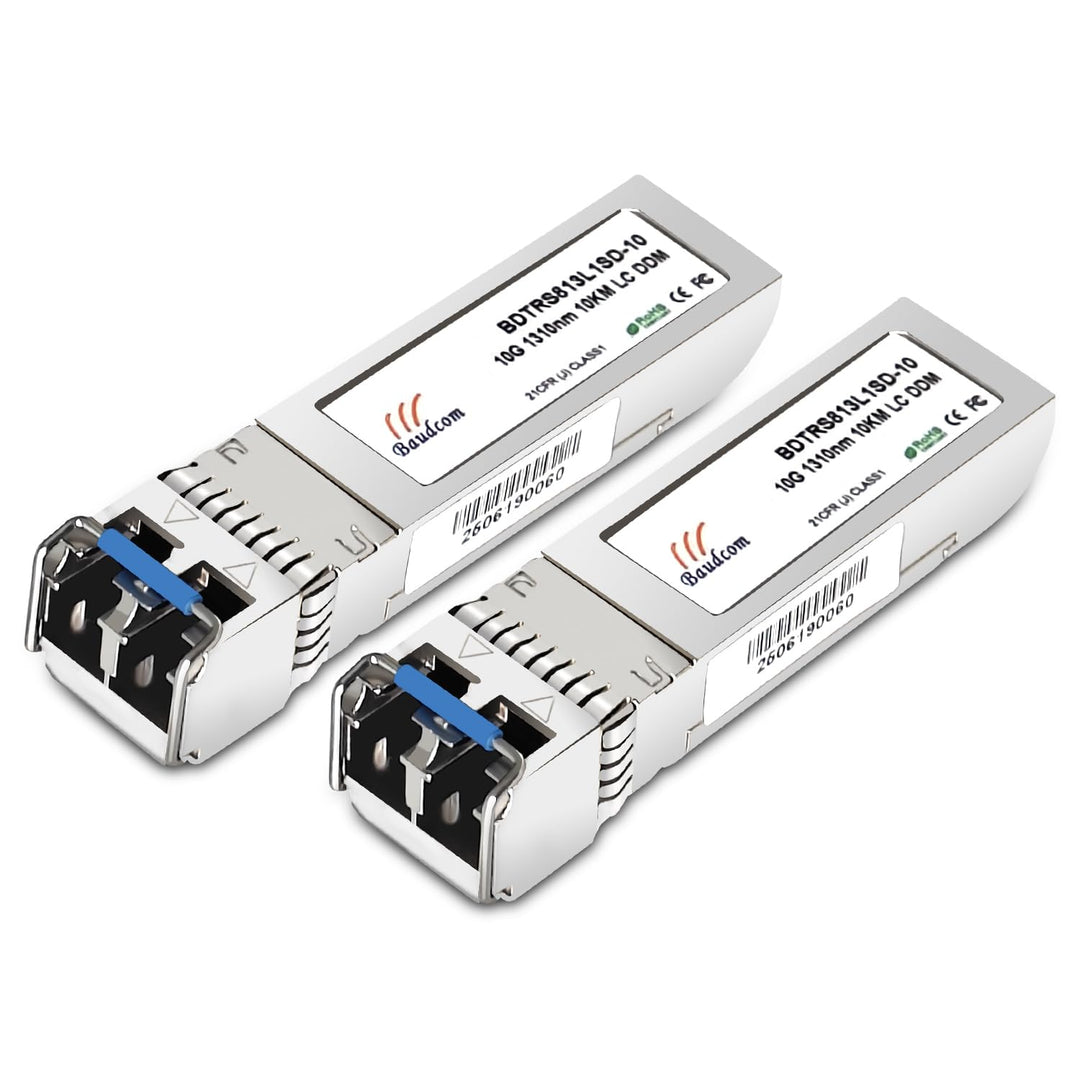 10GBASE-LR SFP+ Transceiver, 10KM, 10G SFP LR Single-Modul, kompatibel mit Cisco SFP-10G-LR MA-SFP-1