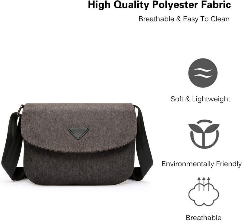 FANDARE Unisex Umhängetasche Herren Damen Schultertaschen Crossbody Messenger Handy Umhängetasche Mä