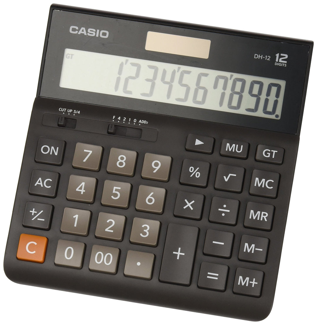 Casio-DH-12BK S-EH Taschenrechner Desktop