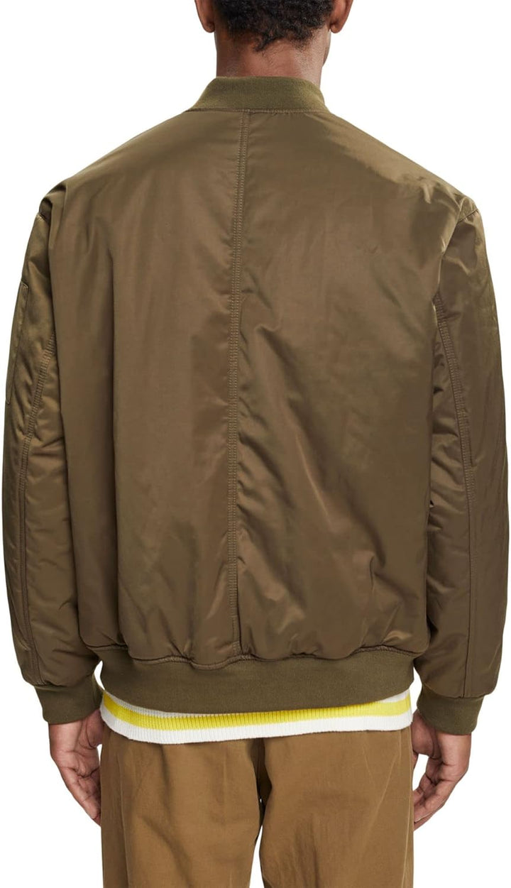 ESPRIT Herren Jacke M 356/Dark Khaki 2, M 356/Dark Khaki 2