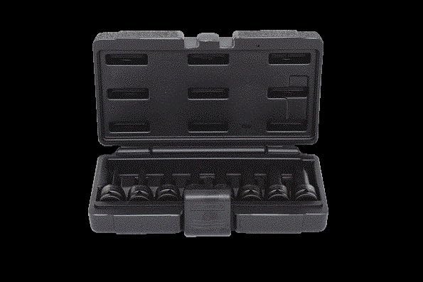 KS Tools 911.0901 1/2" Kraft-Bit-Stecknuss-Satz TX, 8-tlg., T30-T80
