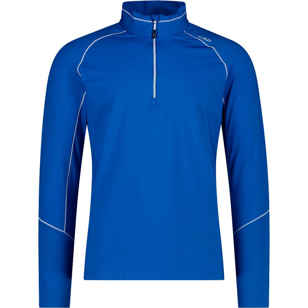 CMP Herren Softech Skifleece Long Sleeve Shirt 50 Blau, 50 Blau