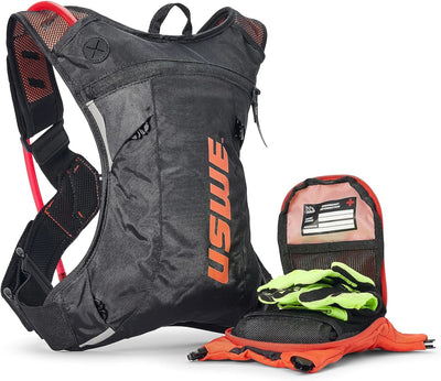 USWE Moto Hydro Hydration Pack - with Water Bladder, a High End, Bounce Free Backpack for Enduro and