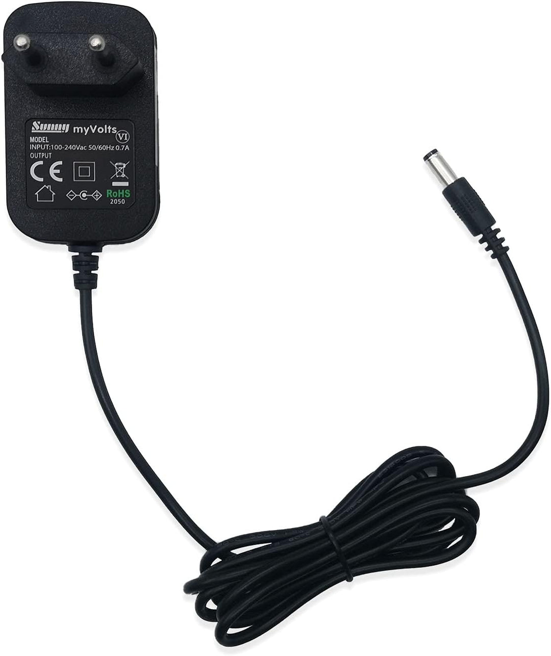 MyVolts 5V EU-Netzteil kompatibel mit Tascam DR-100 Recorder Standard, Standard