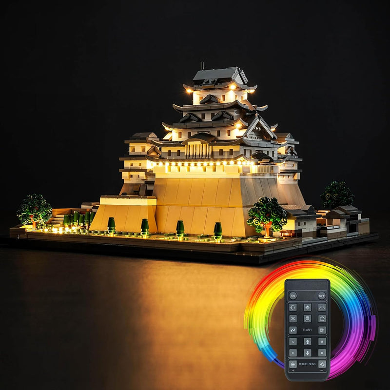 Fernbedienung Licht-Kit für Lego 21060 Himeji Castle (Nicht Lego), Led Beleuchtungs Set für Lego Arc