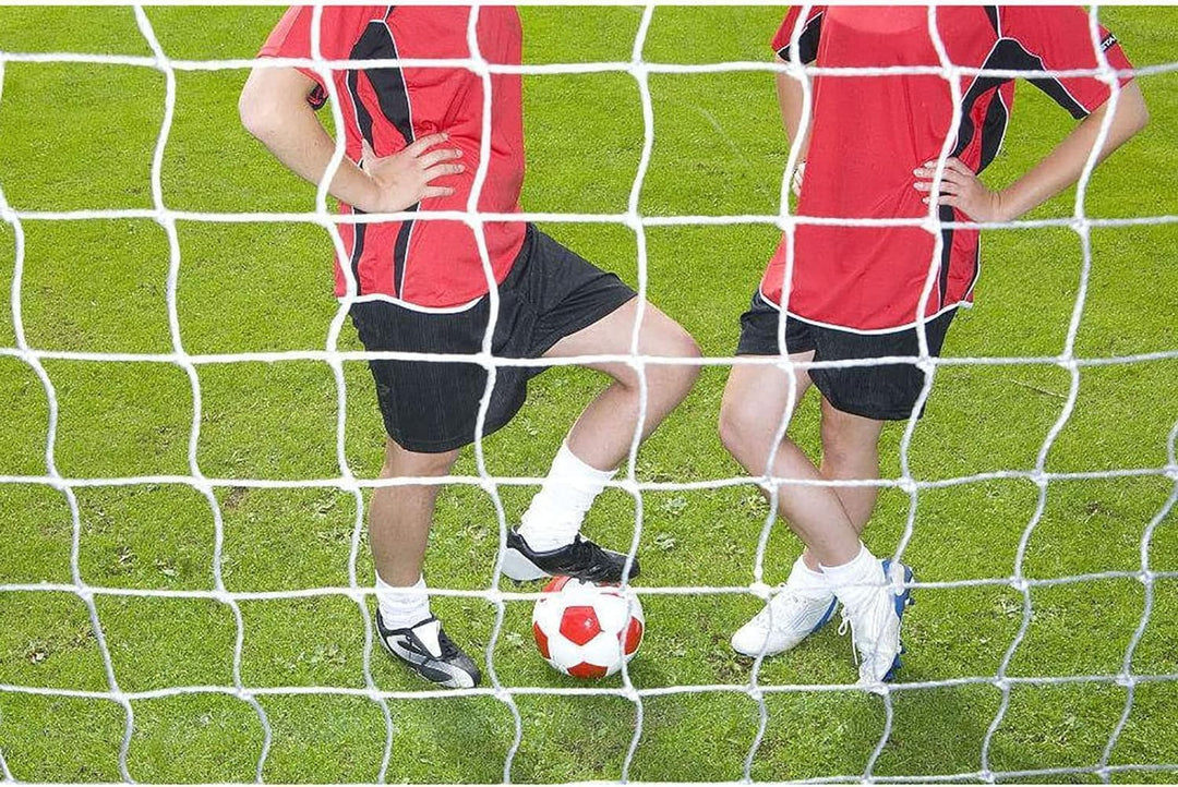 Fussballnetz, Ersatznetz für Fussballtor 2,4 x 1,8M Fussballtor Netz Polypropylen Faser Fussball Tor