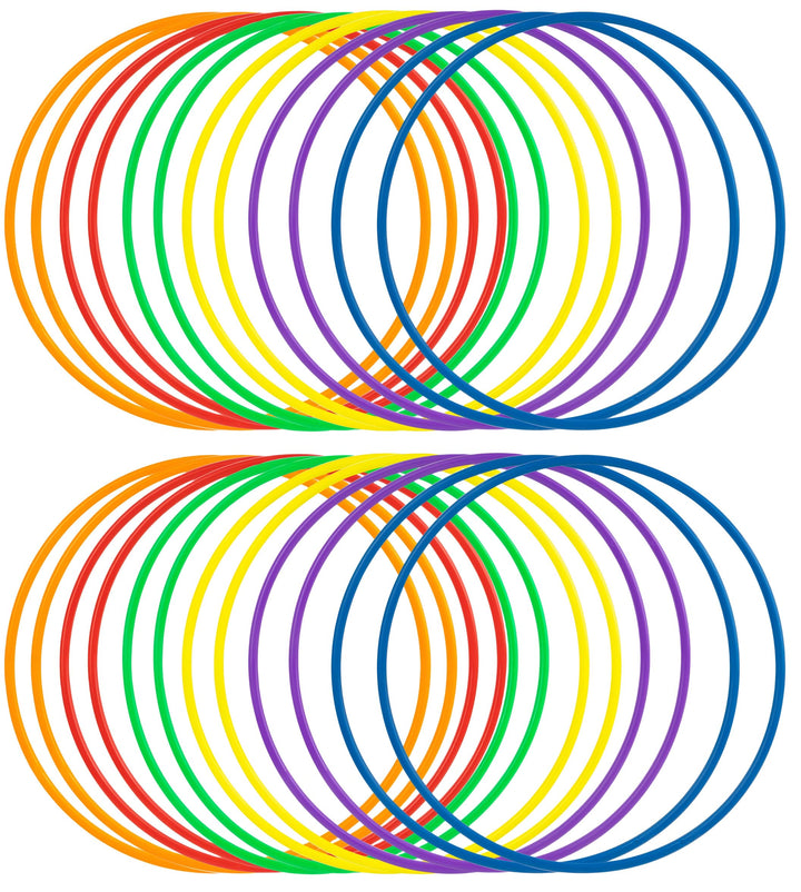 Kunststoff Toss Ringe für Ring Toss Spiel,Klein Toss Ringe Drinnen draussen Kinder Target Übungsspie