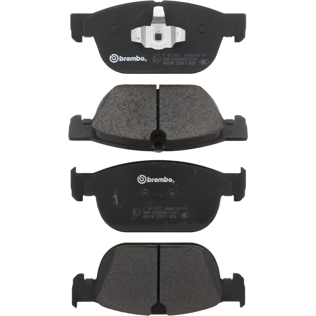 BREMBO P 86 027 Bremsbelag
