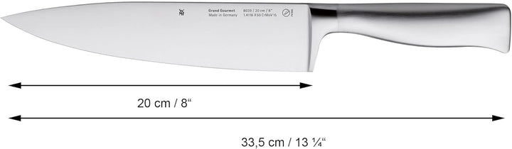 WMF Grand Gourmet Kochmesser 33,5 cm, Made in Germany, Klinge 20 cm & Grand Gourmet Allzweckmesser 2