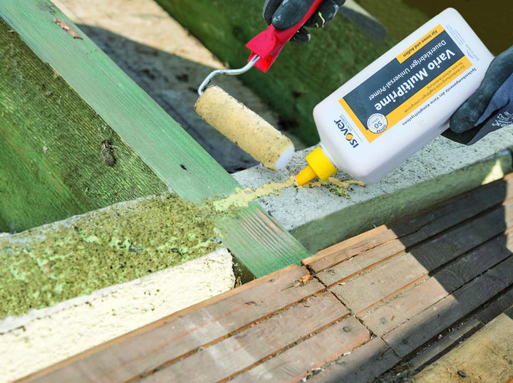 Isover 560075 Vario MultiPrime dauerklebrige Universal-Primer für innen und aussen, Gelb, 1 Stück (1