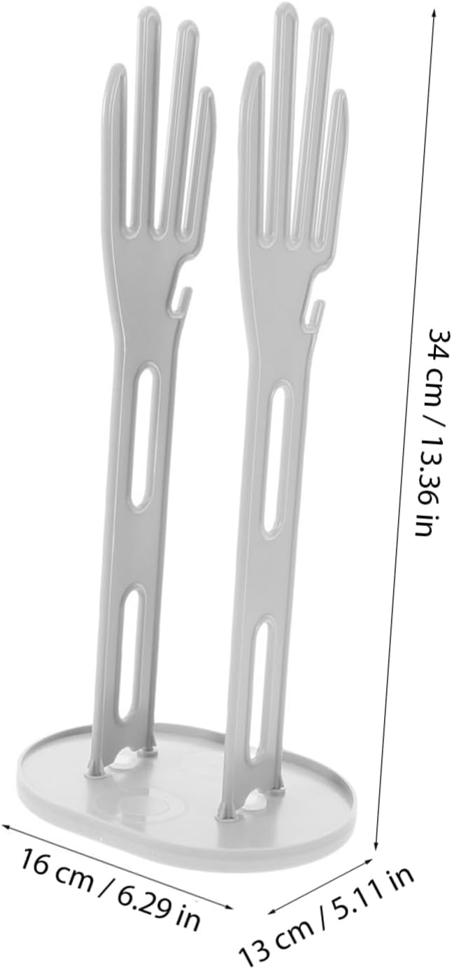 Cabilock Handschuhhalter und Trockengestell mit Stabilem Design aus Kunststoff Schnelltrocknender Pr