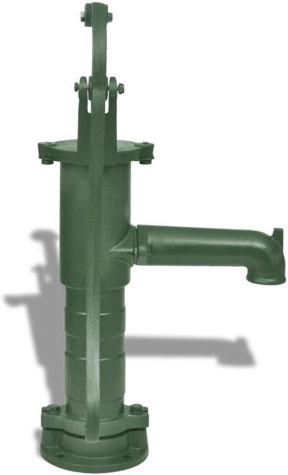 yorten Schwengelpumpe Handschwengelpumpe Gartenpumpe Handpumpe Gusseisen Manuell Wasserpumpe und Stä