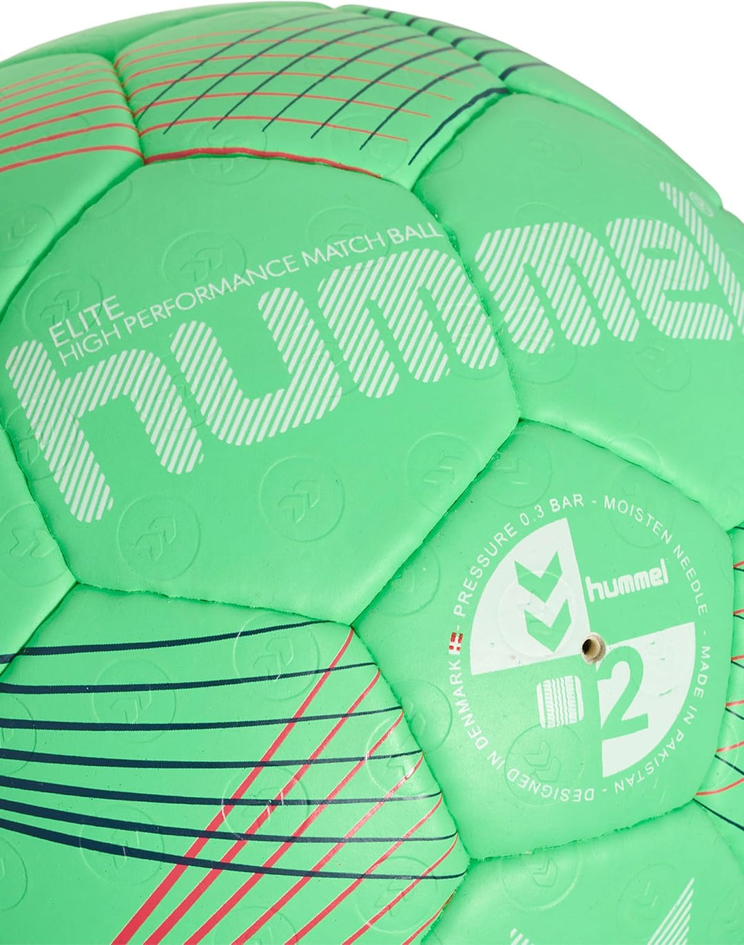 hummel Handball Elite Hb Erwachsene Grösse 2 GREEN/WHITE/RED, 2 GREEN/WHITE/RED