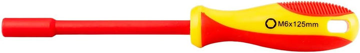 NEO TOOLS VDE Steckschlüssel-Satz Isoliert 5-tlg. | für Aussensechskantschrauben 5,5mm 7mm 8mm 10mm