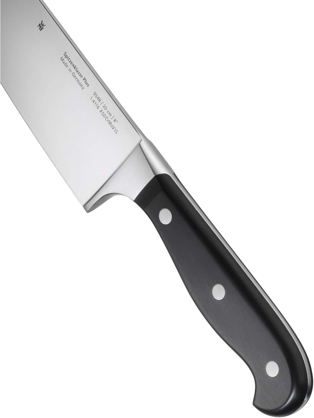 WMF Spitzenklasse Plus Messerset 3teilig Made in Germany, 3 Messer geschmiedet, Küchenmesser & Spitz