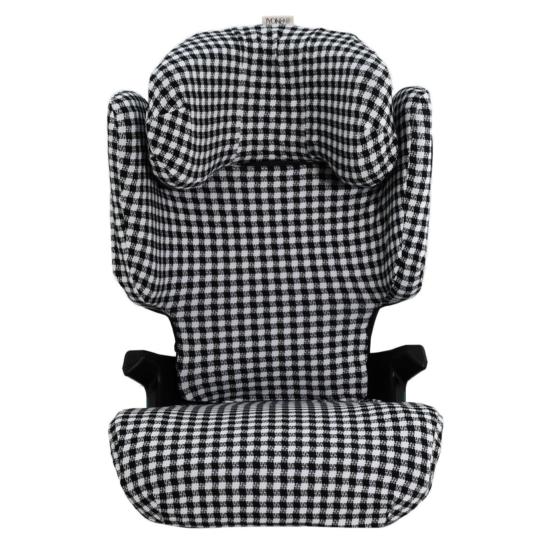 JYOKO KIDS Schutzhülle kompatibel mit Romer Kidfix (Romer Kidfix M I-SIZE, Vichy)