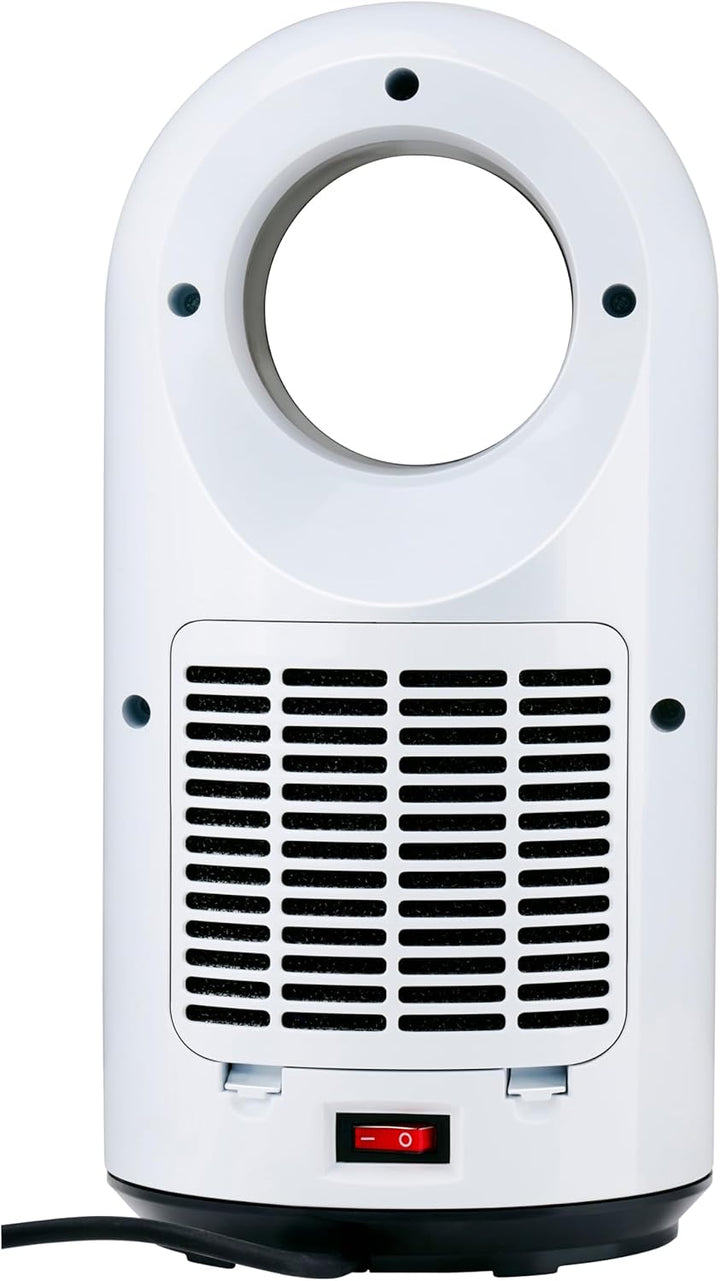 alpina Elektrischer Heizlüfter und Ventilator 1500W – Keramik Heizkörper mit Timer und Fernbedienung