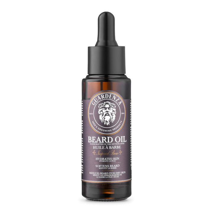Guardenza Bart Öl – Imperial Booze – alle Natural 30 ml spendet Feuchtigkeit Skin & erweicht Bart &