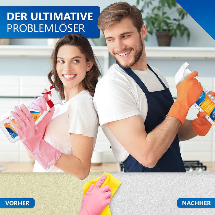 NIKO Nikotin® [2x500ml]: Leistungsstarker Nikotinentferner & Kunststoffreiniger in Sprühflasche. Wir