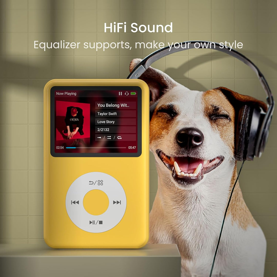 Innioasis Y1 Kinder MP3 Player - Zeitlose Klasse: 128 GB, Bluetooth, Video-Player, Hörbücher, FM-Rad
