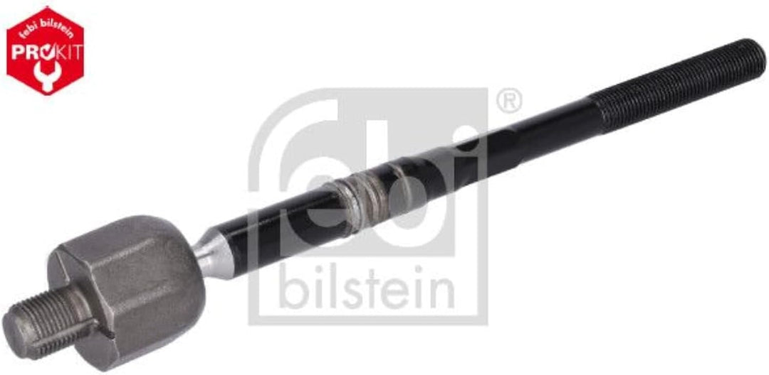febi bilstein 27718 Spurstange mit Endstück und Sicherungsmutter , 1 Stück Vorderachse links, Vorder