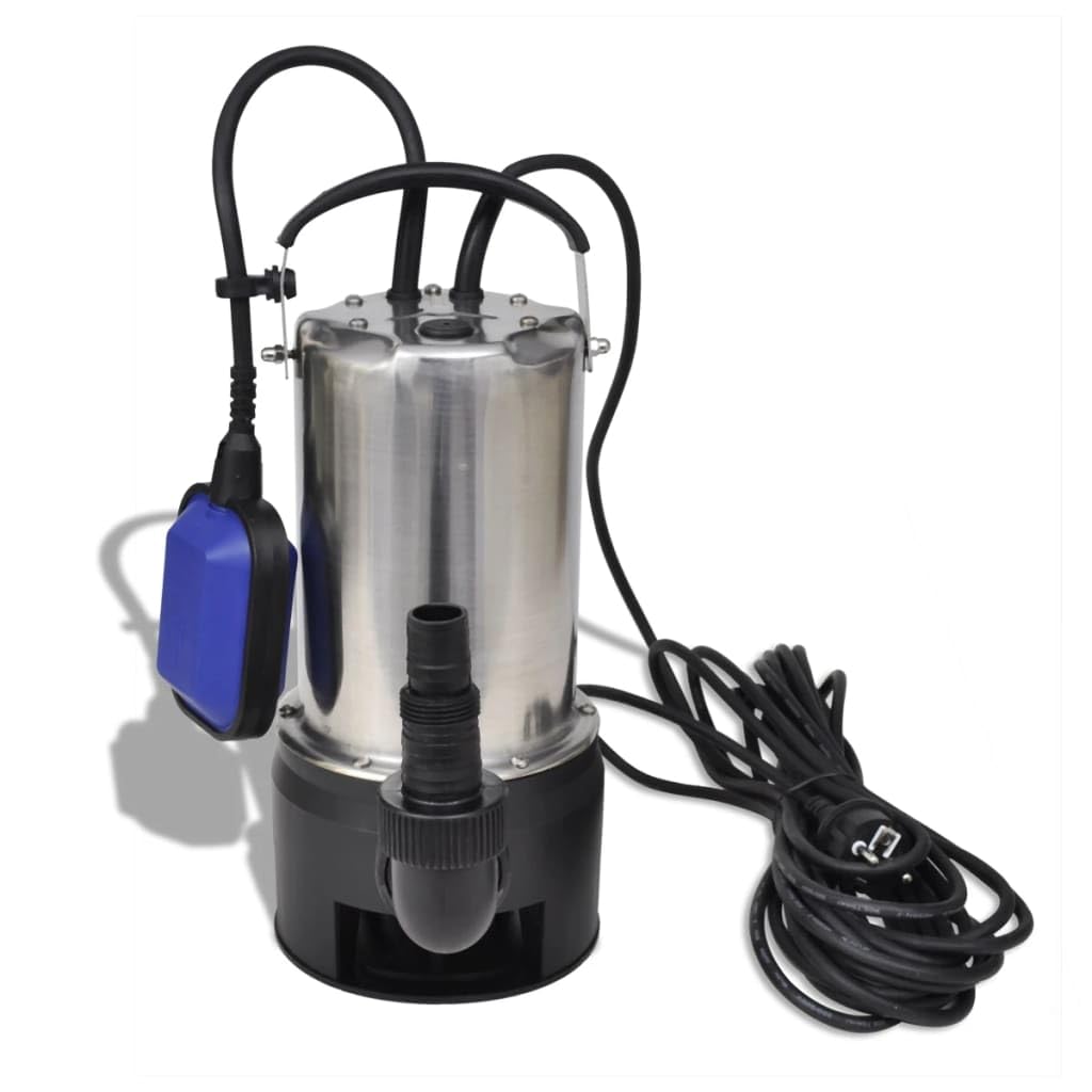 vidaXL Schmutzwasserpumpe 1100W 16500L/h Tauchpumpe Gartenpumpe Teichpumpe