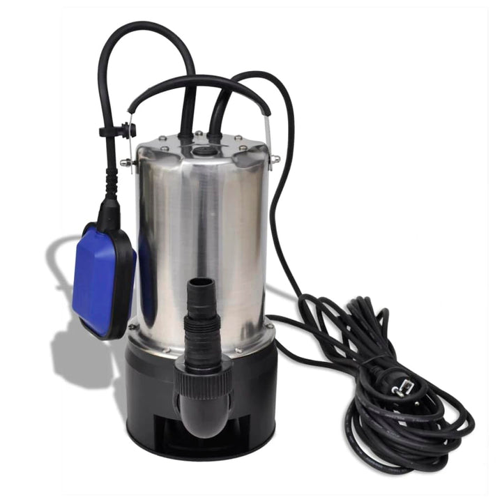 vidaXL Schmutzwasserpumpe 1100W 16500L/h Tauchpumpe Gartenpumpe Teichpumpe