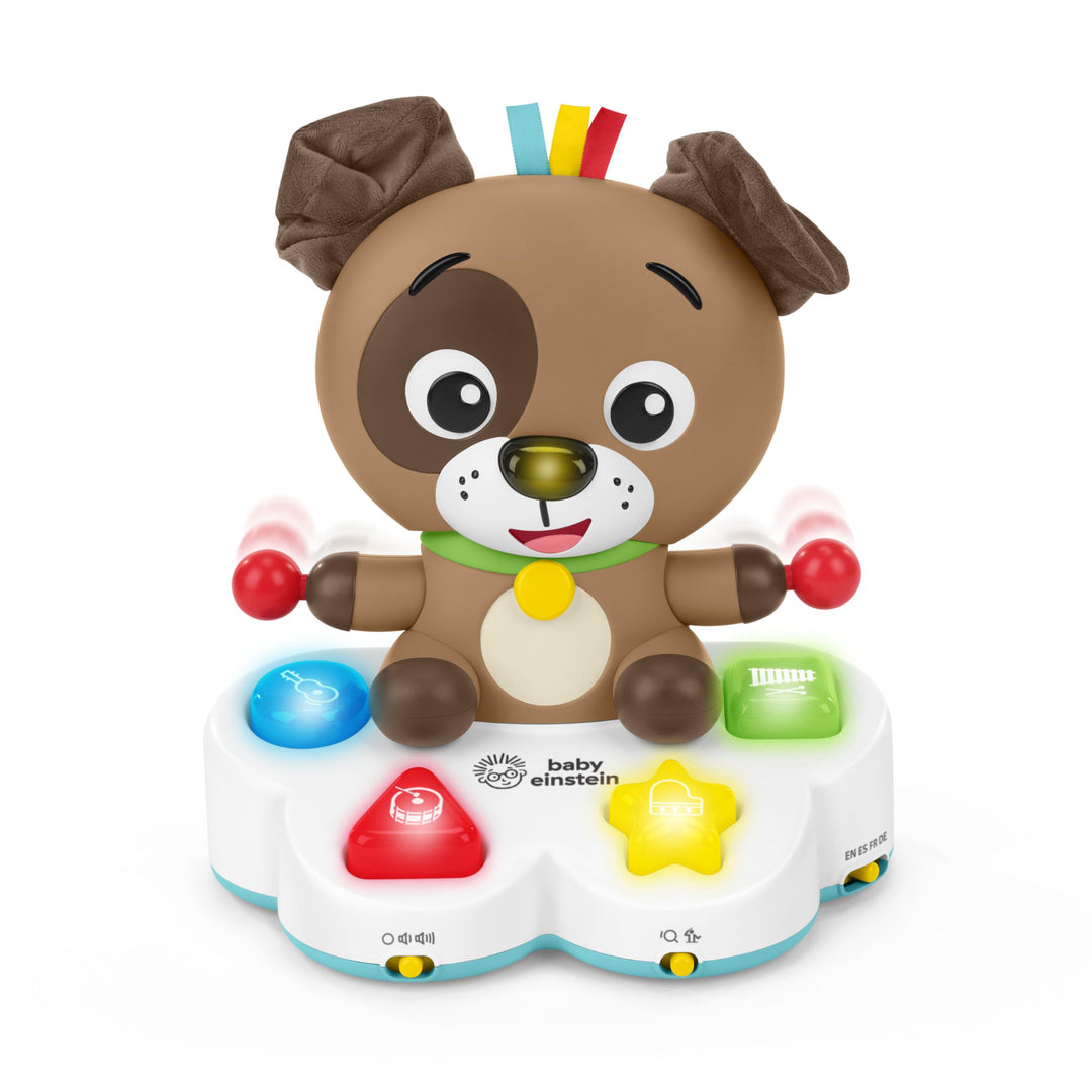 Baby Einstein, Drum & Learn Dean Musikalisches Lernspielzeug, Multisensorisches Babyspielzeug, 2 Spi