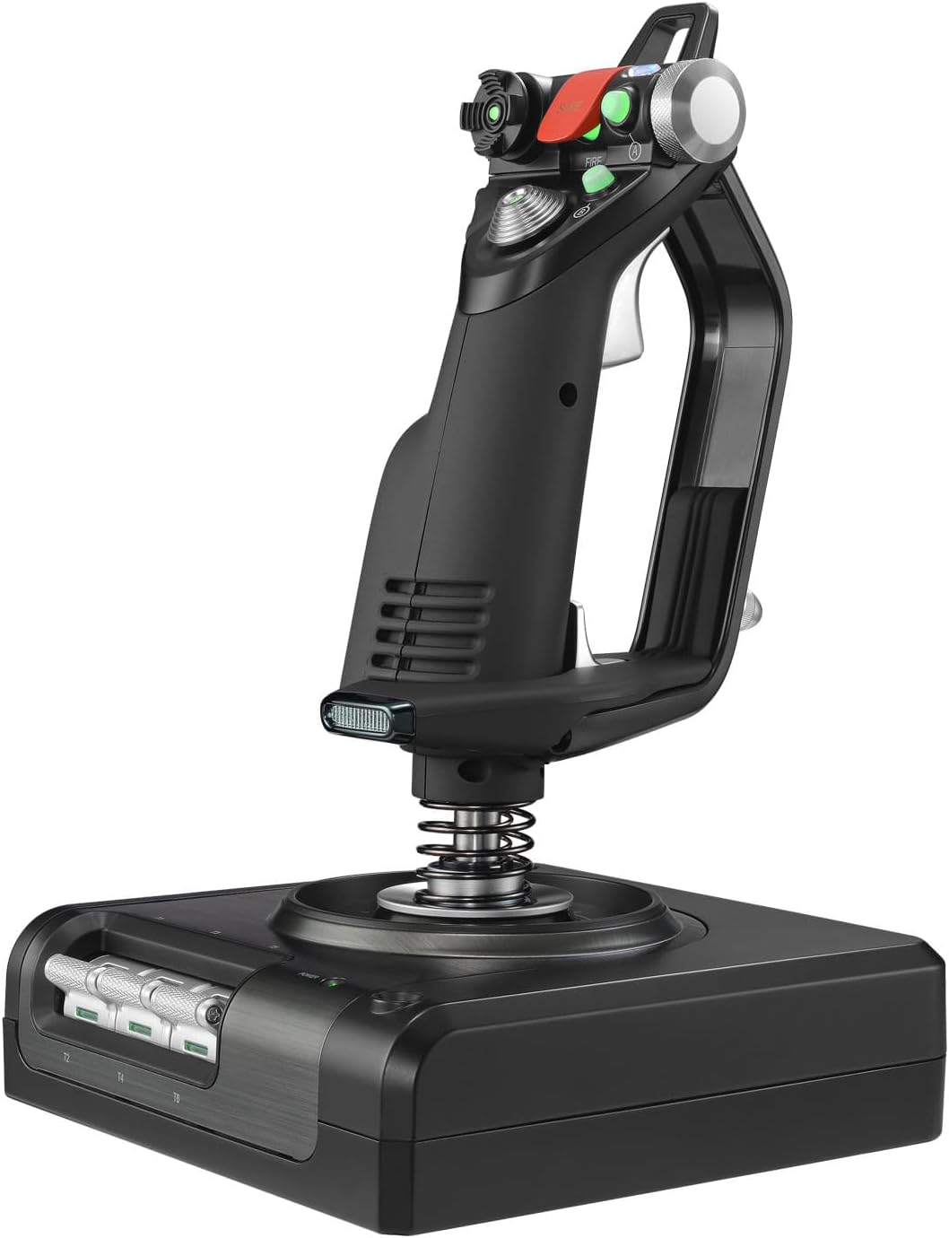 Logitech G Saitek X52 Pro Flight Control System, Schubregler und Stick-Simulationscontroller für Wel