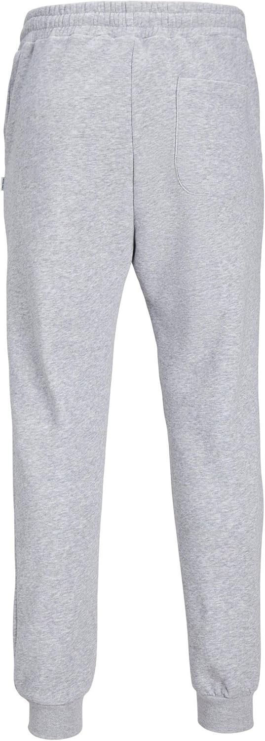 JACK & JONES Male Jogginghose Regular Fit Jogginghose M Light Grey Melange, M Light Grey Melange
