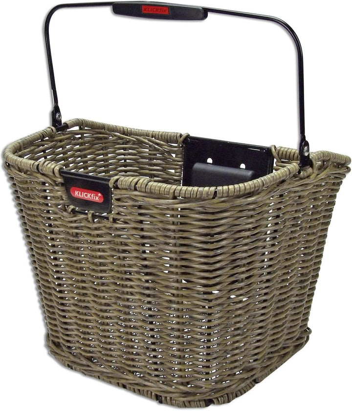 KLICKfix Lenkerkorb Structura Retro Braun (Olivbraun), Braun (Olivbraun)