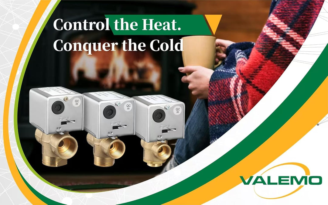 3 Wege Zonenventil 3/4 Zoll 3 Wege Ventil DN20 220V Motorisiertes Ventil 2 Drähte Normalerweise Gesc