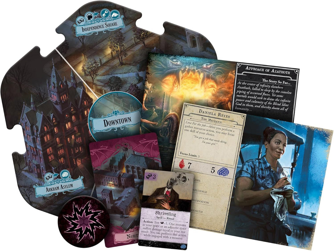 Feldherr Schaumstoff-Set kompatibel mit Arkham Horror 3. Edition Brettspiel-Box