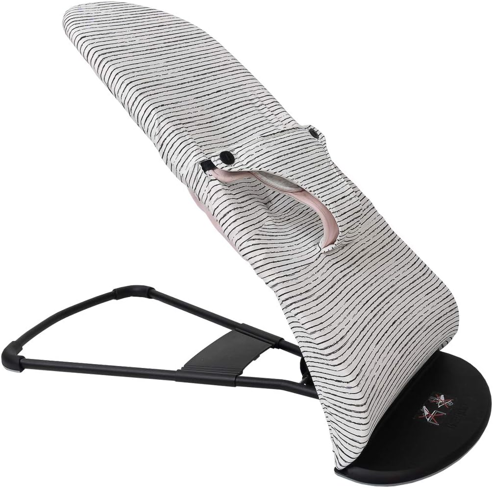 Babyline BORAGRIS Schutzhülle für Babybjörn Balance, Soft und Bliss (Streifen Jersey) Gestreift Jers