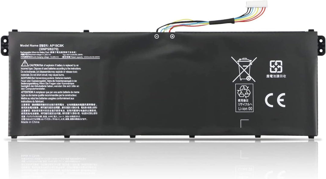 AP18C8K 3INP5/82/70 Laptop-Akku-Ersatz für ACER Aspire 5 A514-52 Chromebook 314 C933 Swift 3 SF314-4