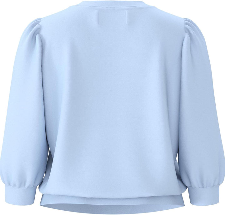 SELECTED FEMME Female Sweatshirt Puffärmel XS Cashmere Blue, XS Cashmere Blue