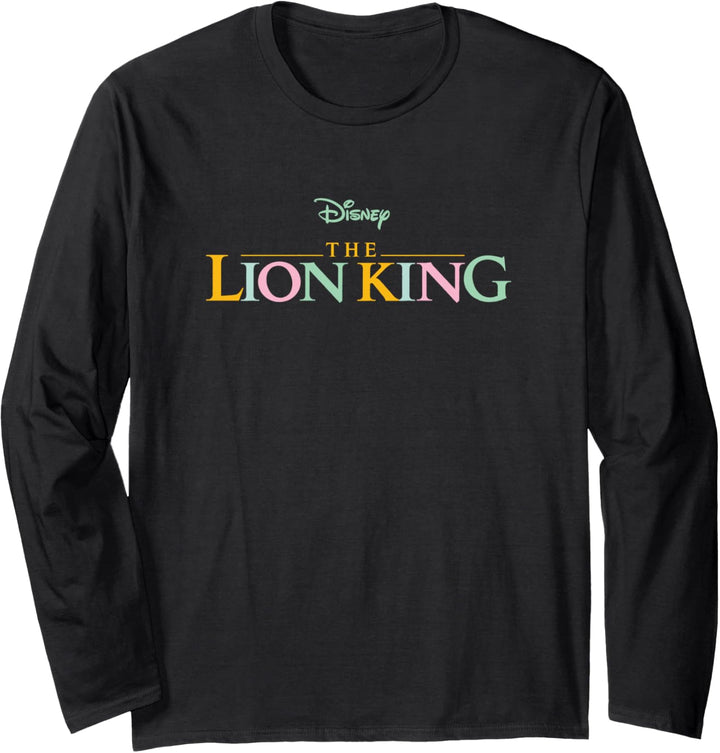 Disney The Lion King Rainbow Title Langarmshirt