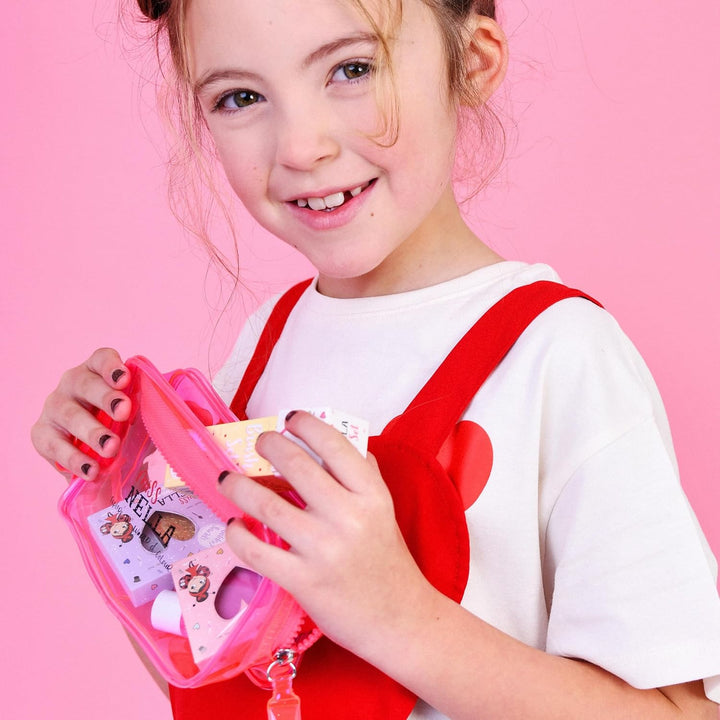 MISS NELLA Kosmetiktasche, Girly Mädchen Kosmetikartikel. Perfekt für Ihre kleine Prinzessin, spiele