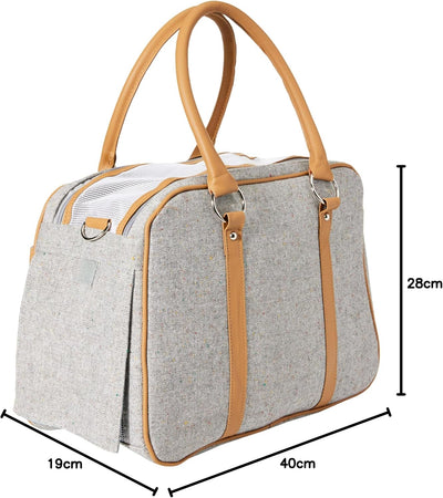 Trixie 36253 Tasche Helen, 19 × 28 × 40 cm, grau 40 x 28 x 18