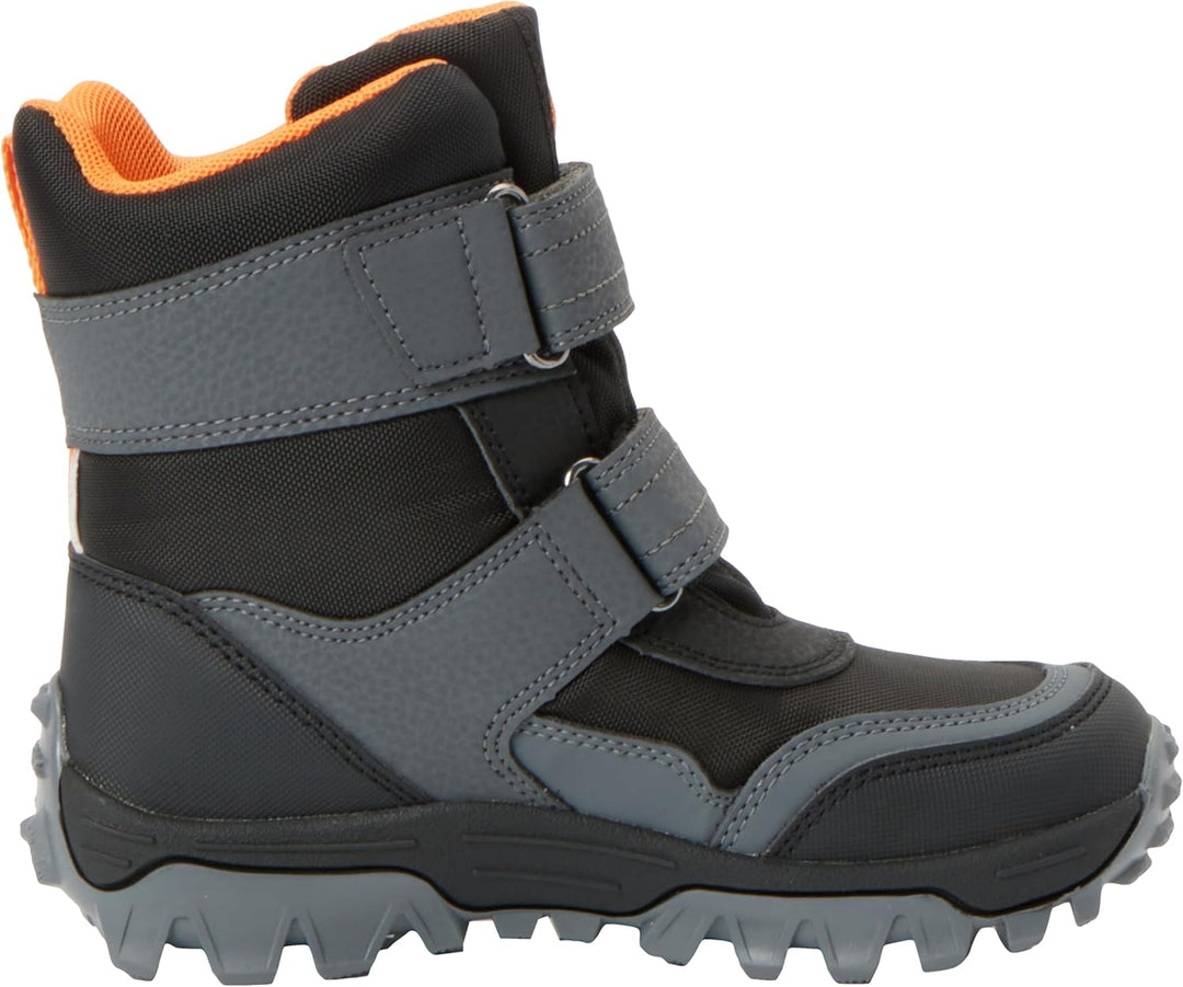 Geox Jungen J Himalaya Boy B AbxAnkle Boot 30 EU Black Orange, 30 EU Black Orange