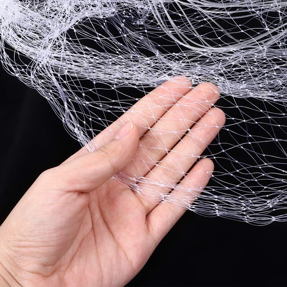 Wurfnetz Zum Fischen, Tragbares Fischernetz, Nylon Mesh Fischnetz zum Fangen von Angelnetz Angelzube