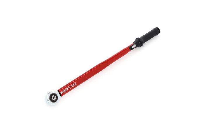 GEDORE red Drehmomentschlüssel für Links- und Rechtsgewinde, 3/4 Zoll, 80-400 Nm, Stahlrohr, Rot/Sch