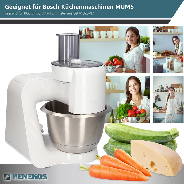 2x Mitnehmer 155 mm kompatibel mit Bosch MUM 5, MUMS MUMV MUZ5, HomeProfessional Exclusiv, VeggieLov